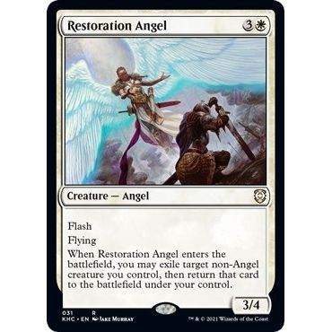 Image for Restoration Angel (31) (KHC) - Magic: The Gathering
