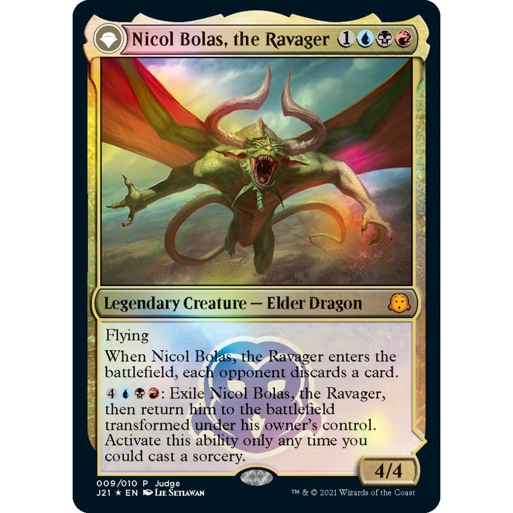 Image for Nicol Bolas, the Ravager (9) (JDG) - Magic: The Gathering