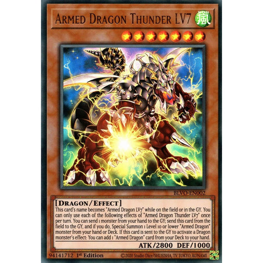 Image for Armed Dragon Thunder LV7 (BLVO-EN002) (BLVO) - YuGiOh