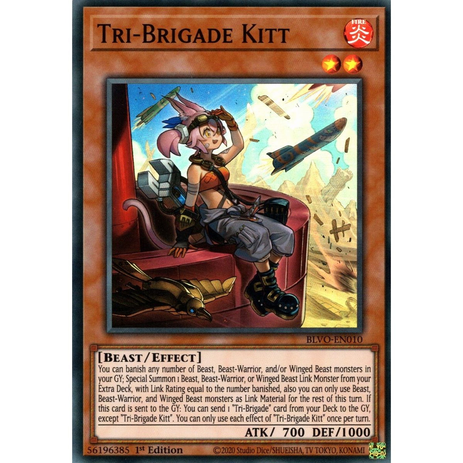 Image for Tri-Brigade Kitt (BLVO-EN010) (BLVO) - YuGiOh