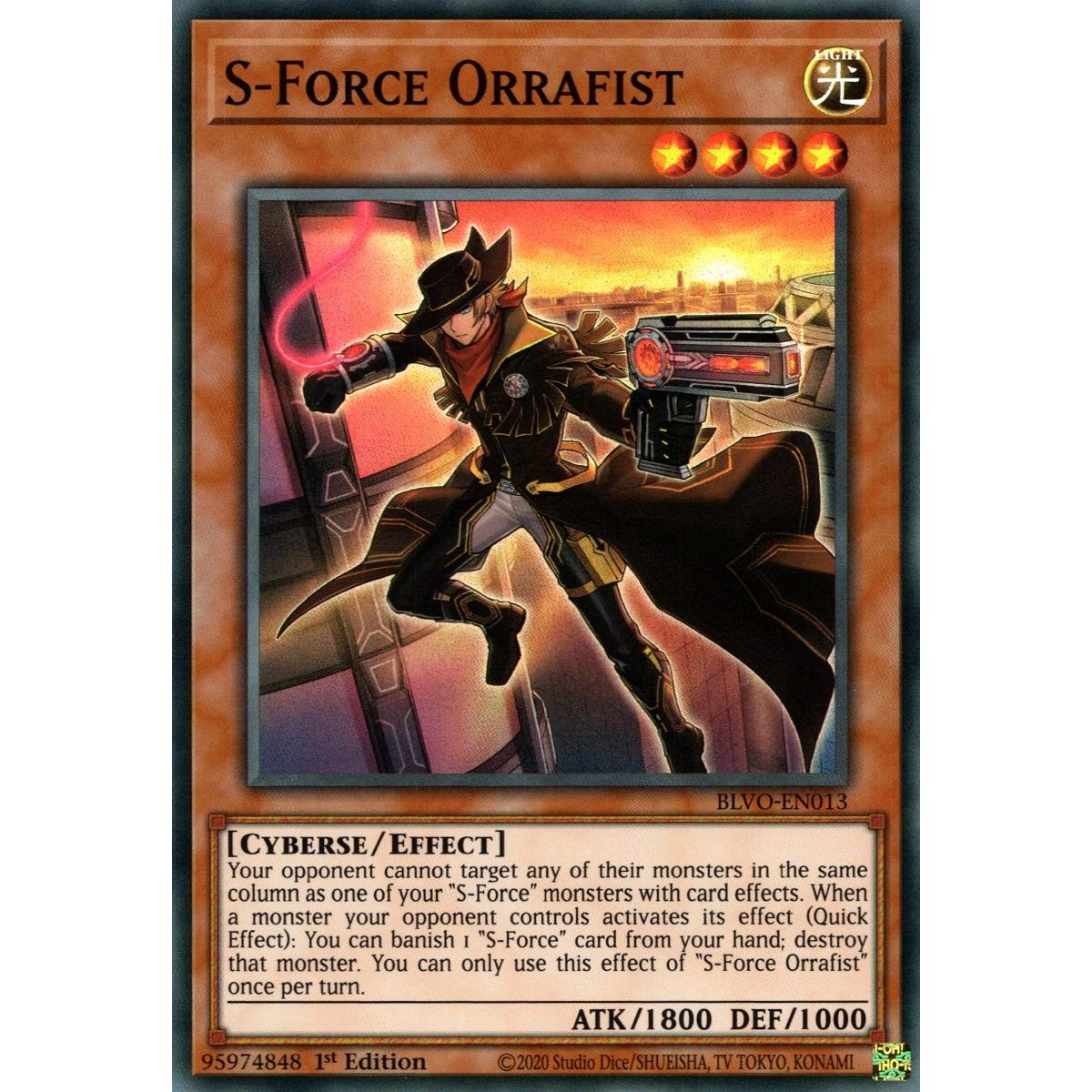 Image for S-Force Orrafist (BLVO-EN013) (BLVO) - YuGiOh