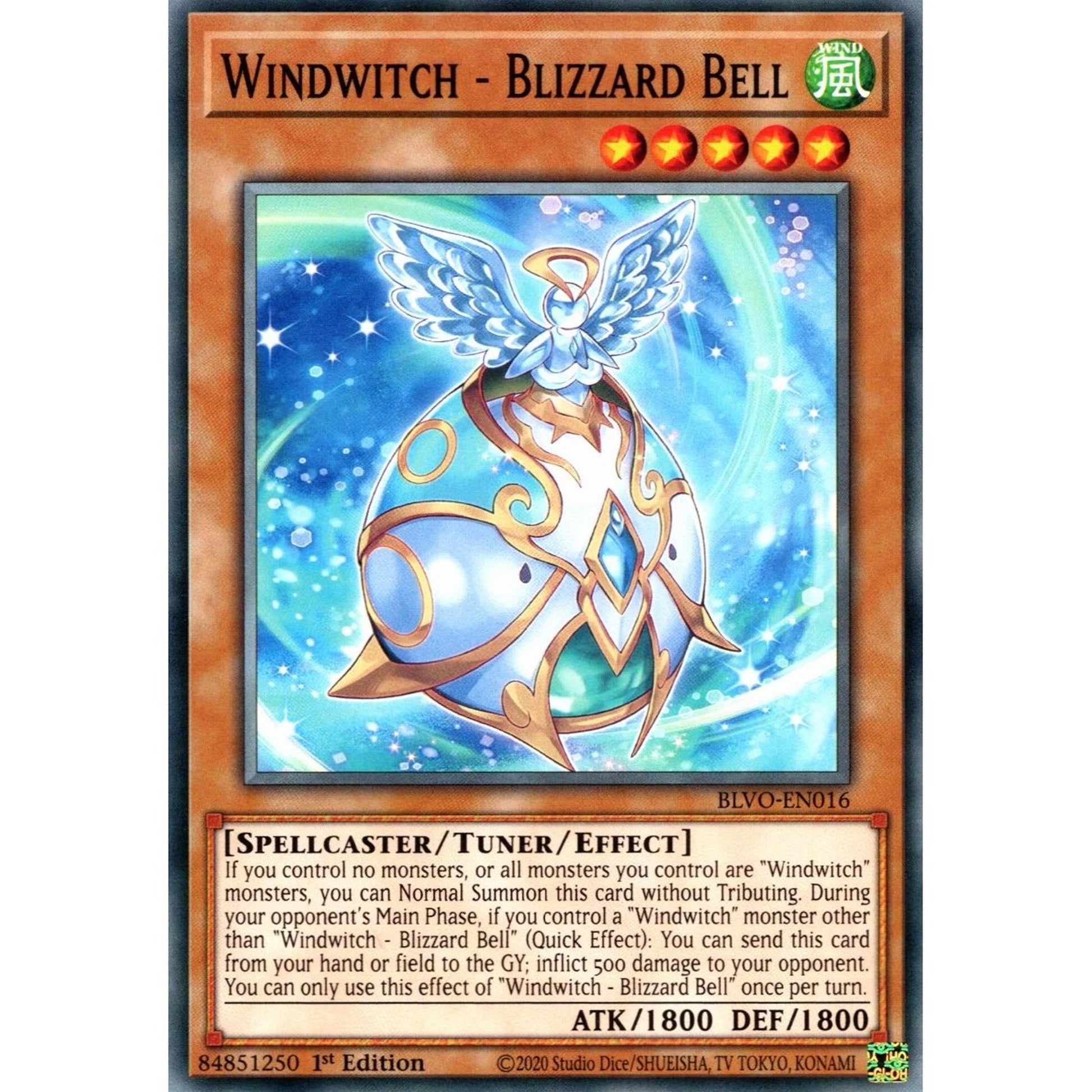 Image for Windwitch - Blizzard Bell (BLVO-EN016) (BLVO) - YuGiOh