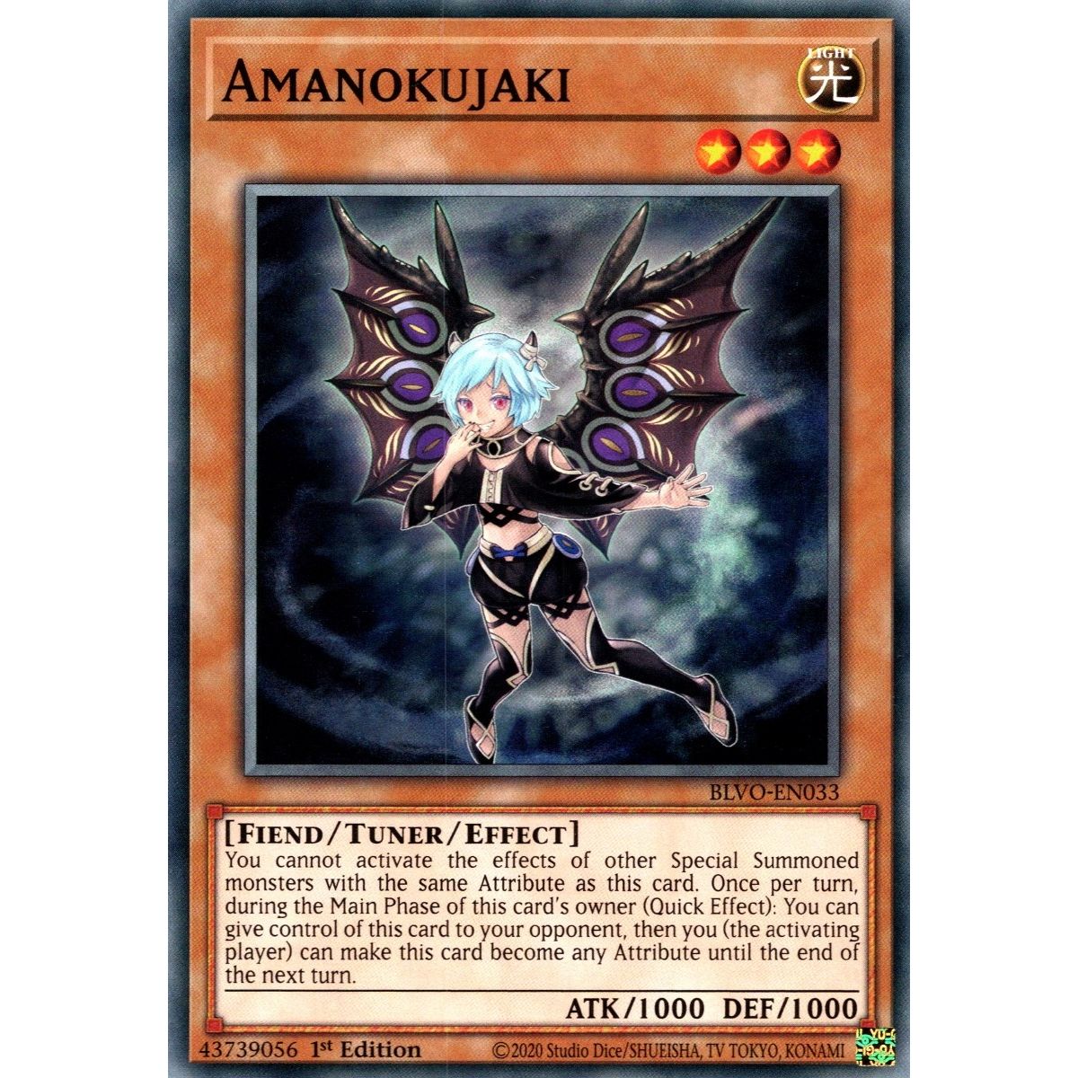 Image for Amanokujaki (BLVO-EN033) (BLVO) - YuGiOh