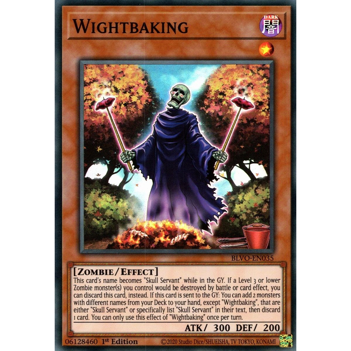 Image for Wightbaking (BLVO-EN035) (BLVO) - YuGiOh