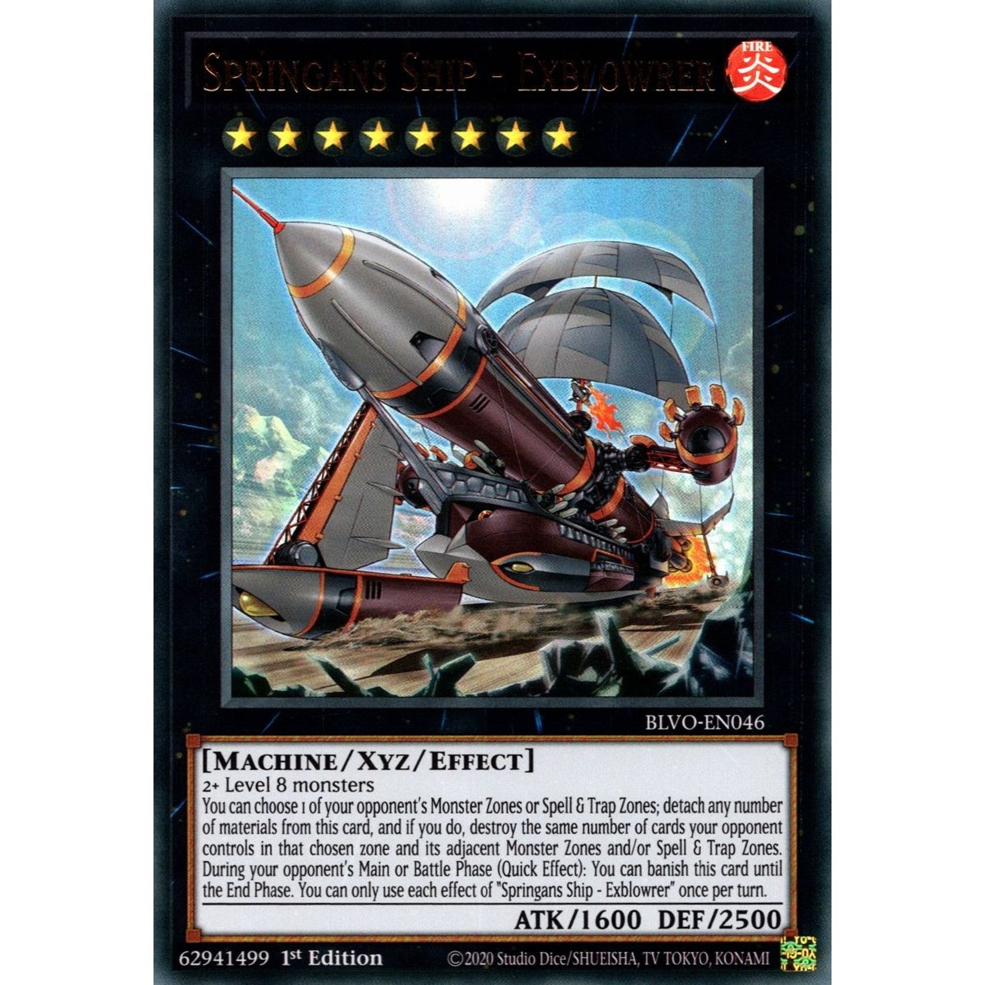 Image for Springans Ship - Exblowrer (BLVO-EN046) (BLVO) - YuGiOh