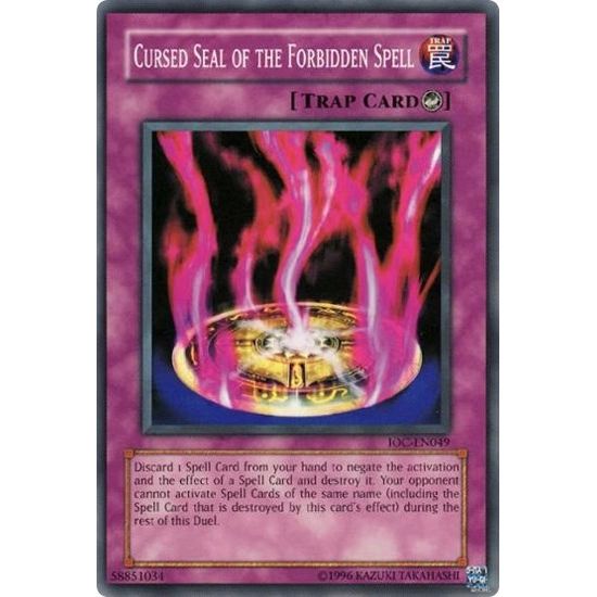 Image for Cursed Seal of the Forbidden Spell (IOC-049) (IOC) - YuGiOh
