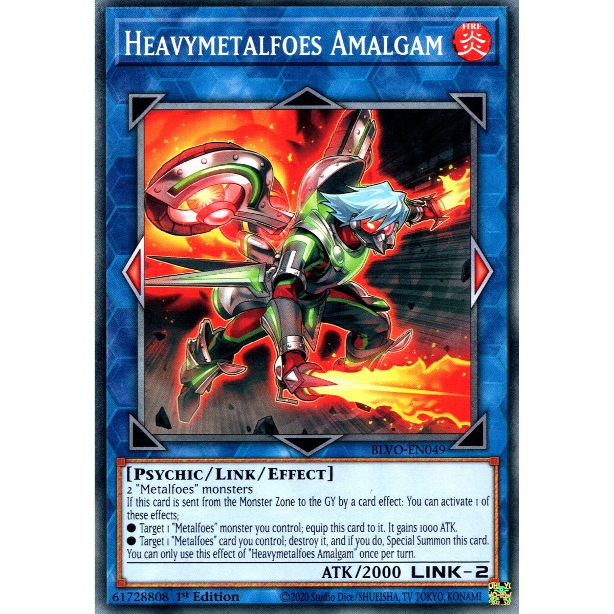 Image for Heavymetalfoes Amalgam (BLVO-EN049) (BLVO) - YuGiOh