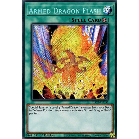 Image for Armed Dragon Flash (BLVO-EN051) (BLVO) - YuGiOh