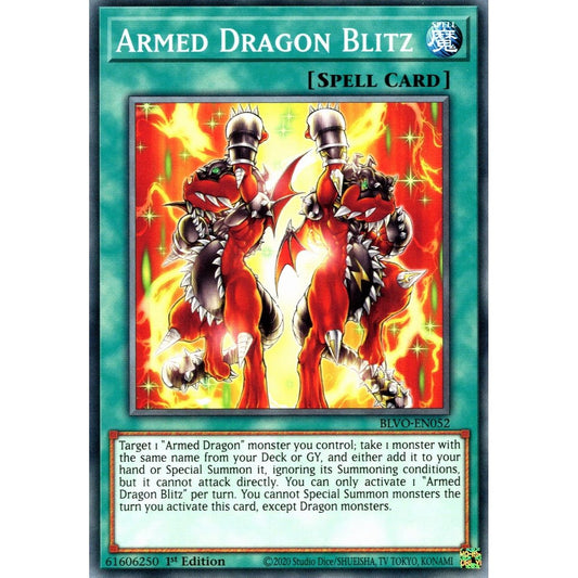 Image for Armed Dragon Blitz (BLVO-EN052) (BLVO) - YuGiOh