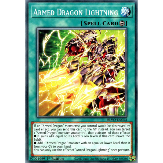 Image for Armed Dragon Lightning (BLVO-EN053) (BLVO) - YuGiOh