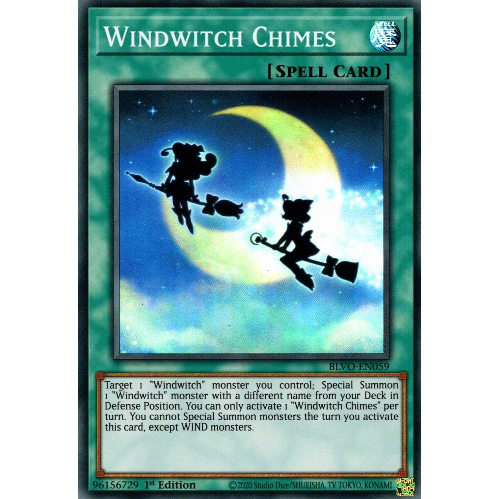 Image for Windwitch Chimes (BLVO-EN059) (BLVO) - YuGiOh