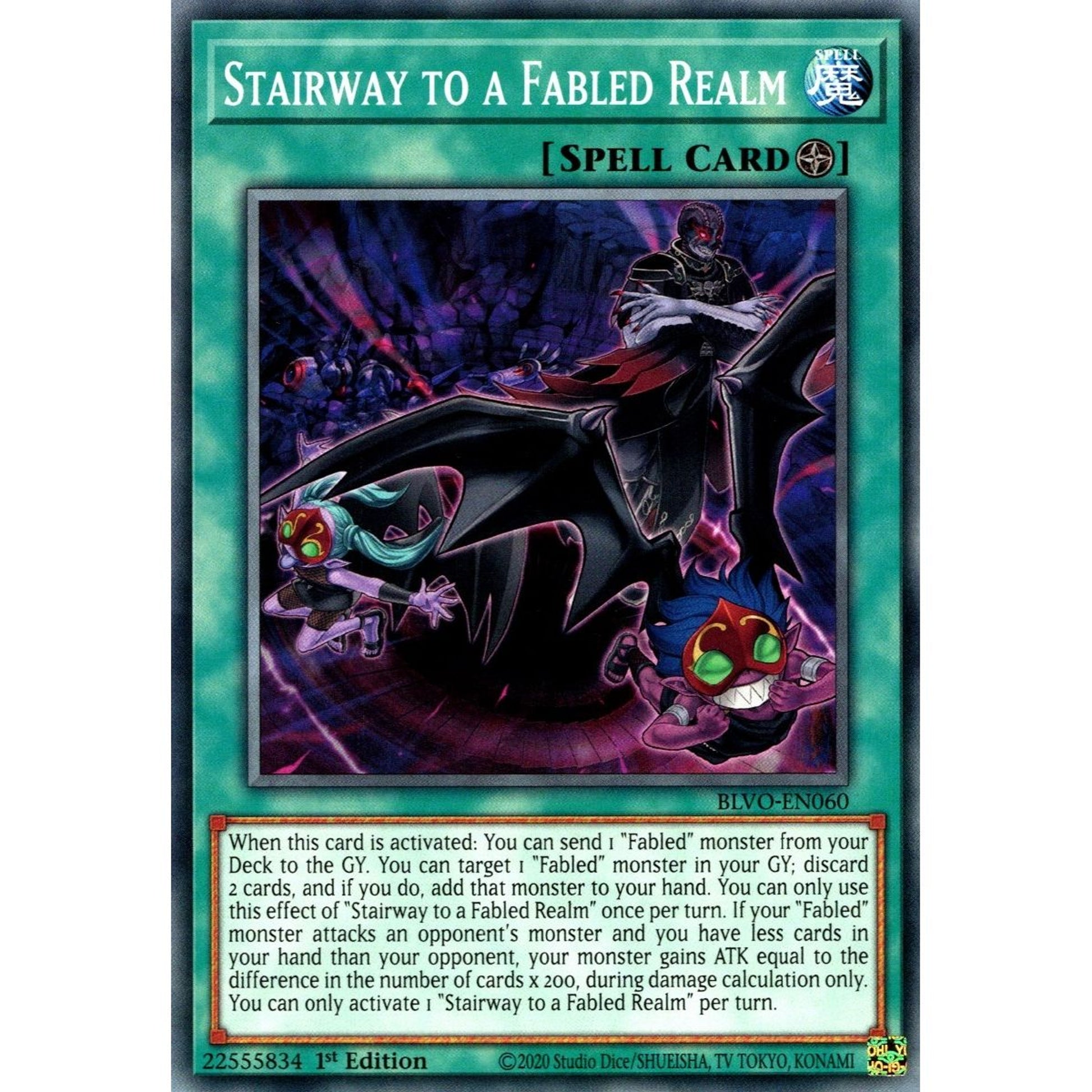 Image for Stairway to a Fabled Realm (BLVO-EN060) (BLVO) - YuGiOh