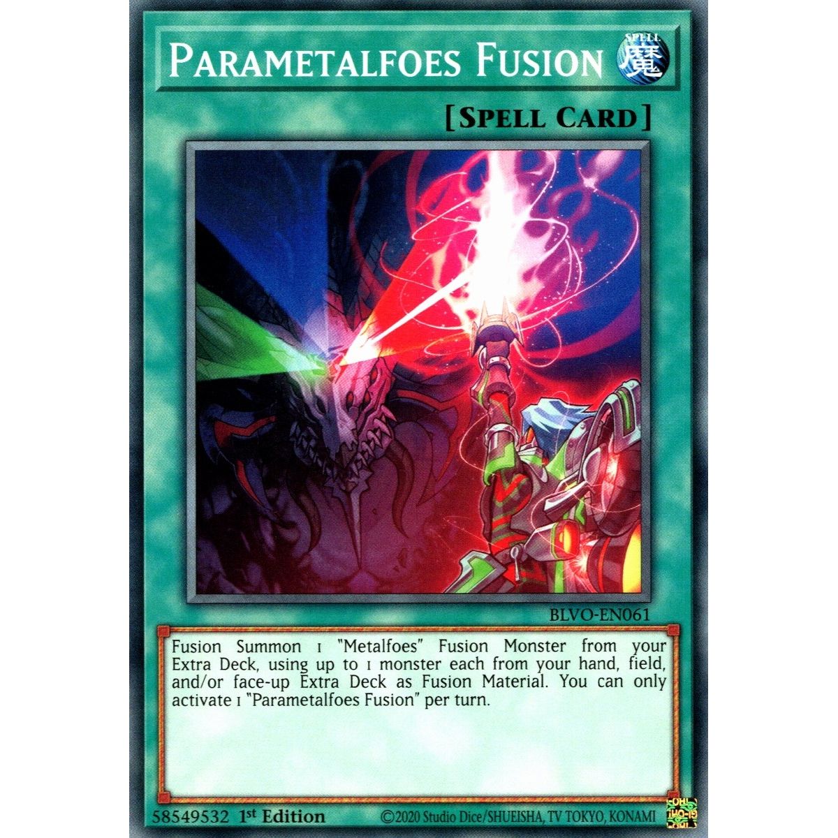 Image for Parametalfoes Fusion (BLVO-EN061) (BLVO) - YuGiOh