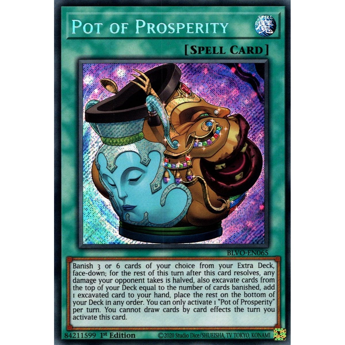 Image for Pot of Prosperity (BLVO-EN065) (BLVO) - YuGiOh