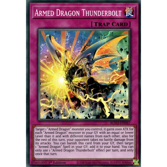 Image for Armed Dragon Thunderbolt (BLVO-EN067) (BLVO) - YuGiOh