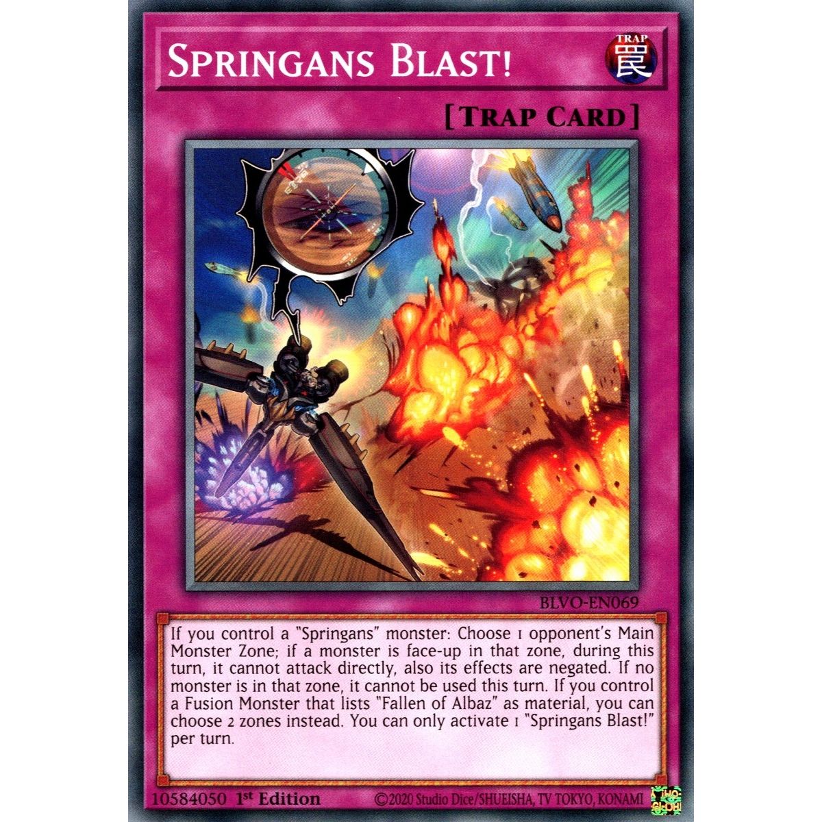 Image for Springans Blast! (BLVO-EN069) (BLVO) - YuGiOh