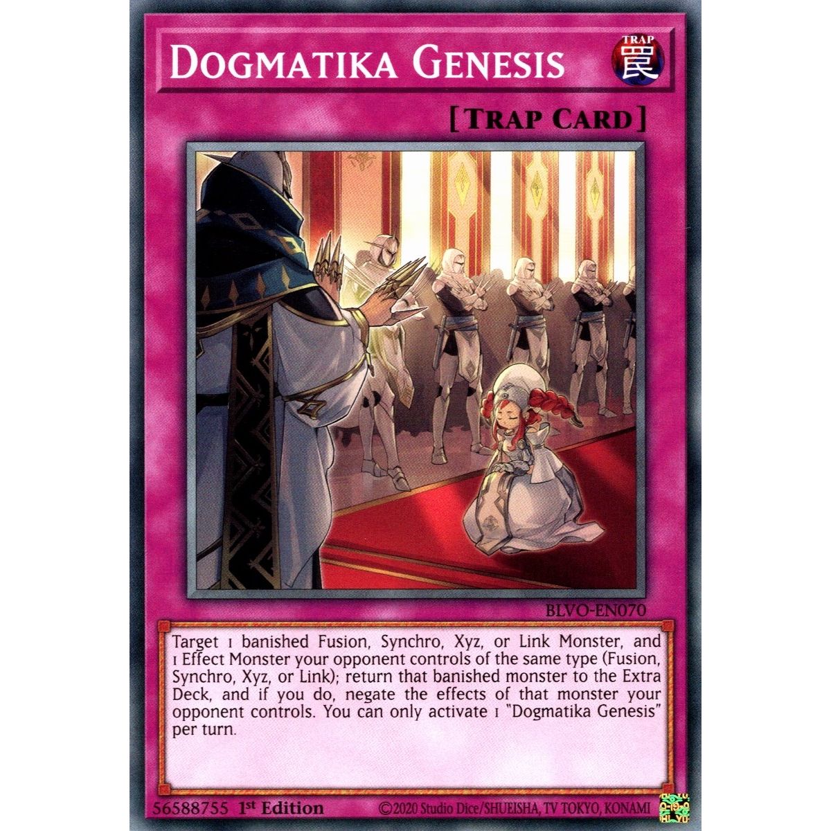 Image for Dogmatika Genesis (BLVO-EN070) (BLVO) - YuGiOh