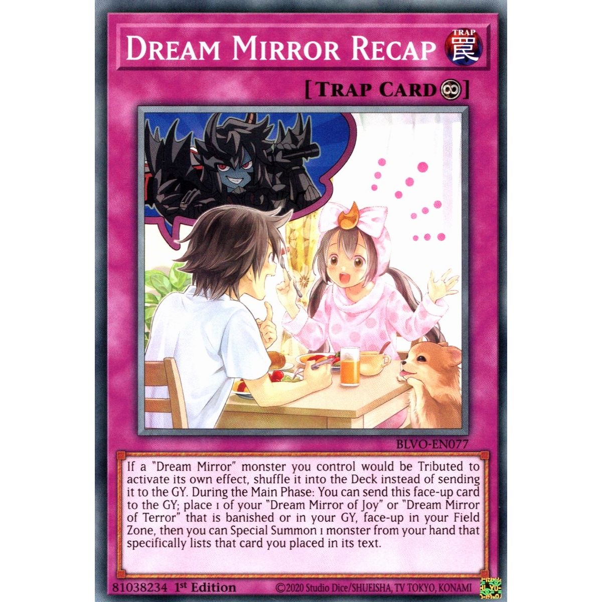 Image for Dream Mirror Recap (BLVO-EN077) (BLVO) - YuGiOh