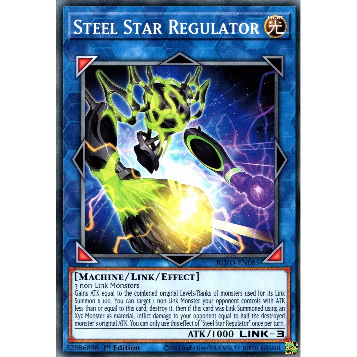 Image for Steel Star Regulator (BLVO-EN085) (BLVO) - YuGiOh