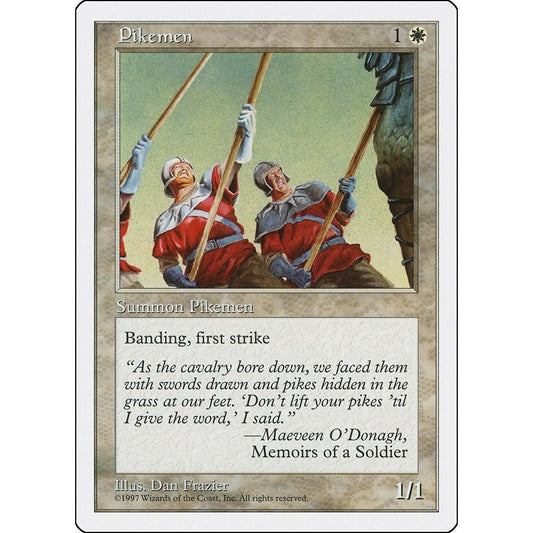 Image for Pikemen (5ED) - Magic: The Gathering