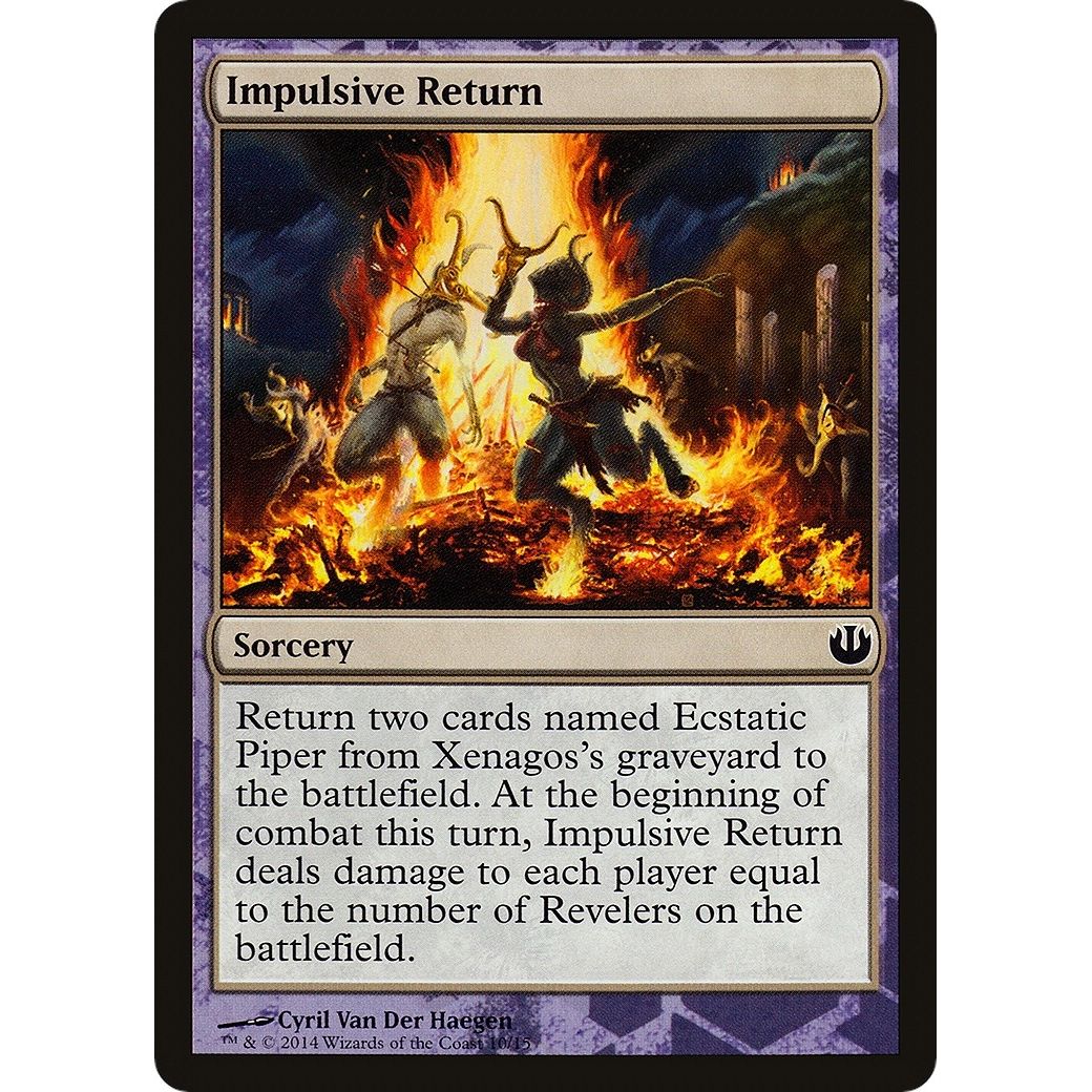 Image for Impulsive Return (10) (HERO) - Magic: The Gathering
