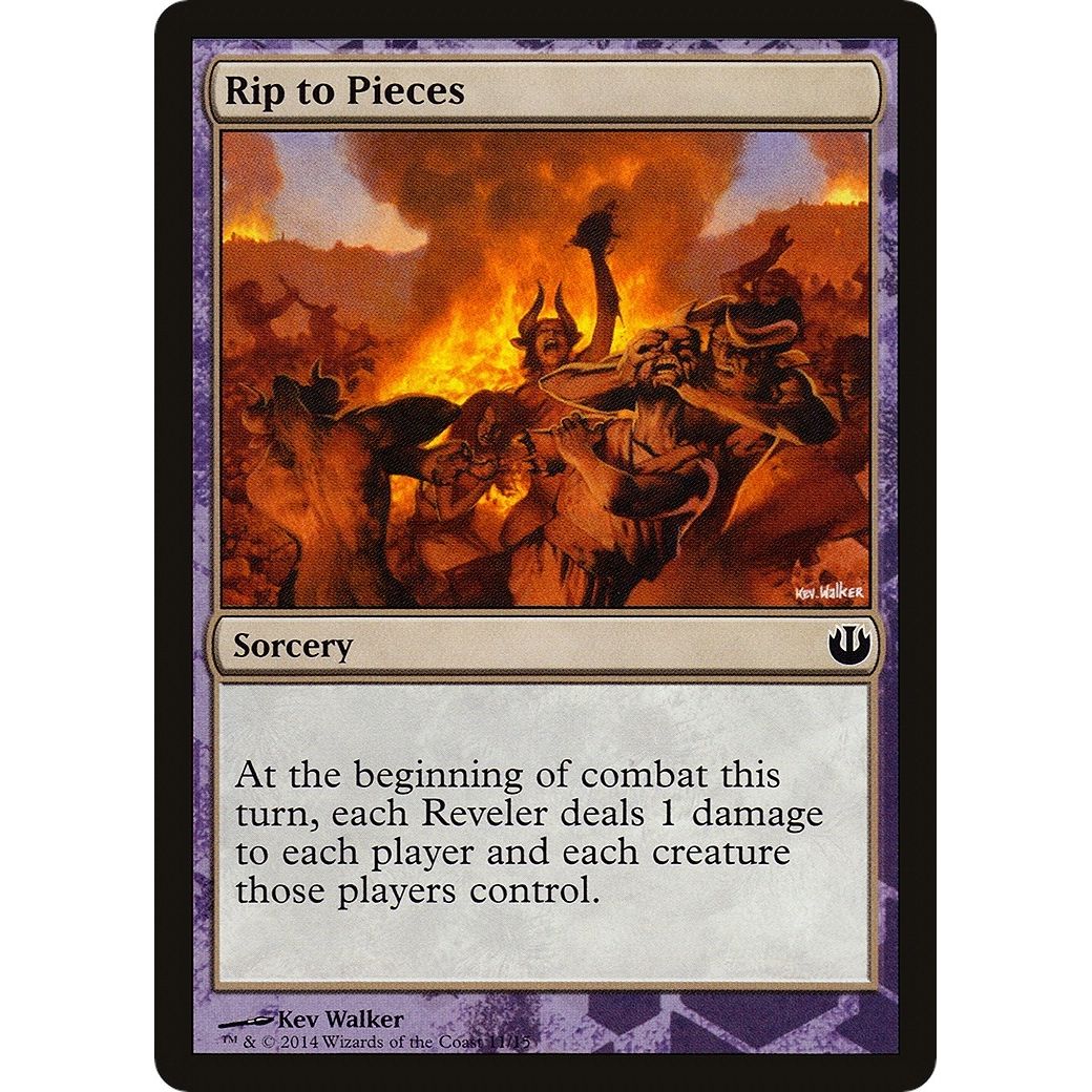 Image for Rip to Pieces (11) (HERO) - Magic: The Gathering