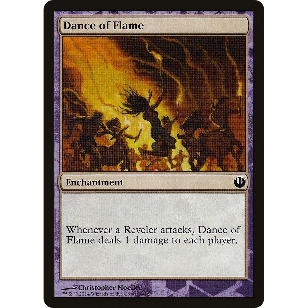 Image for Dance of Flame (14) (HERO) - Magic: The Gathering