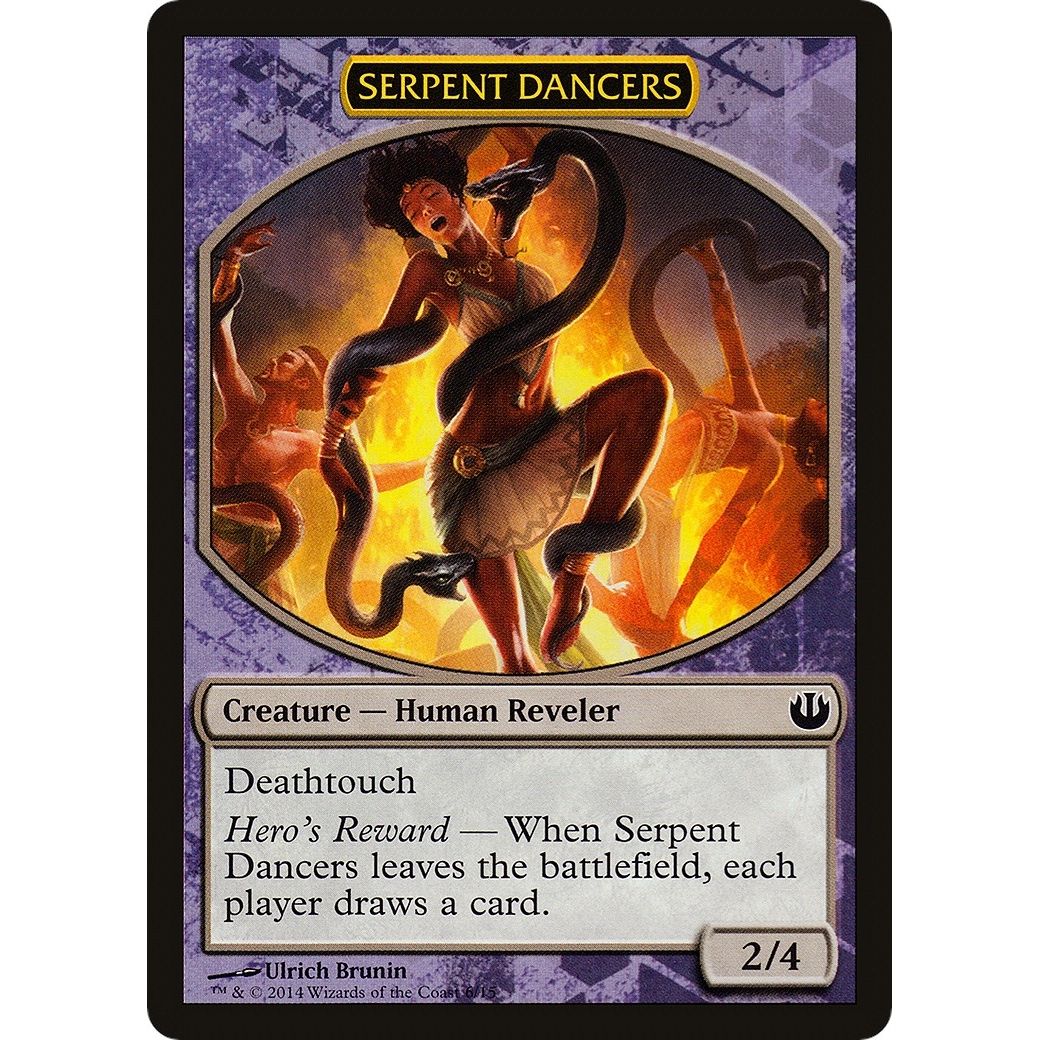 Image for Serpent Dancers (6) (HERO) - Magic: The Gathering