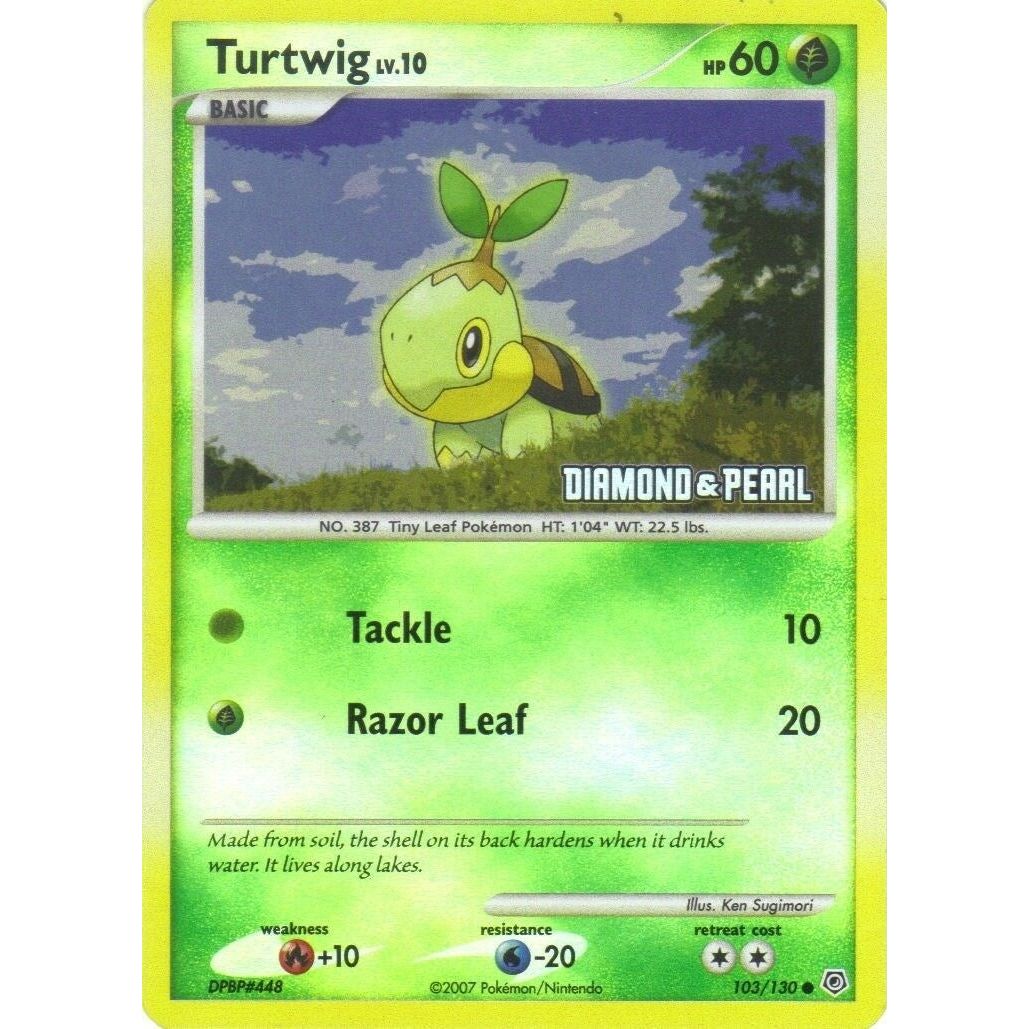 Image for Turtwig - 103/130 [Diamond & Pearl] (103/130) (BKP) - Pokemon