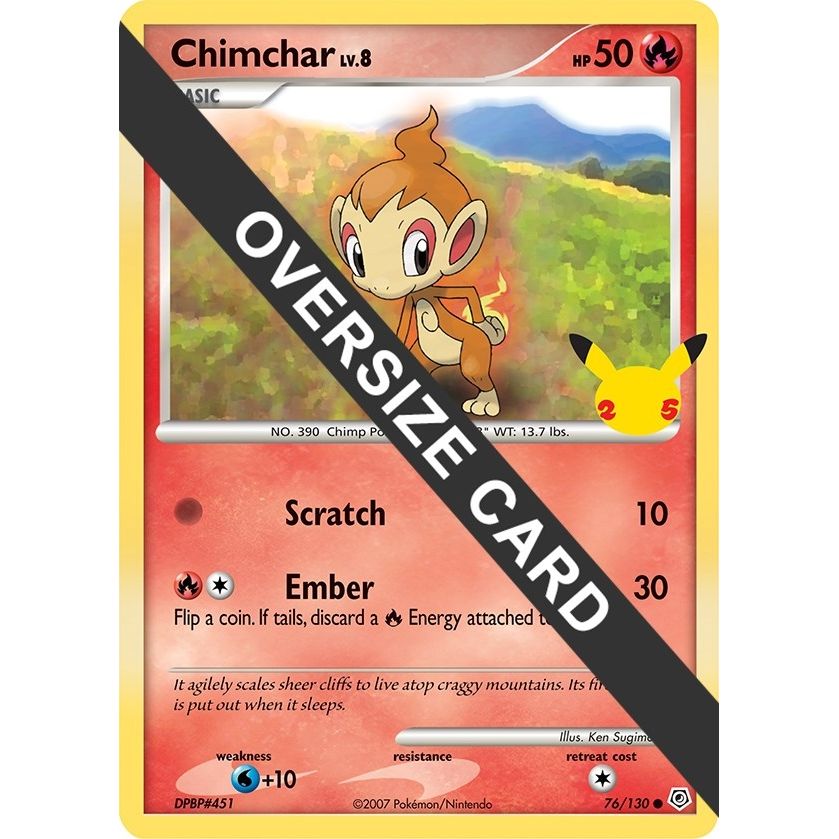 Image for Chimchar (076/130) (FPP) - Pokemon