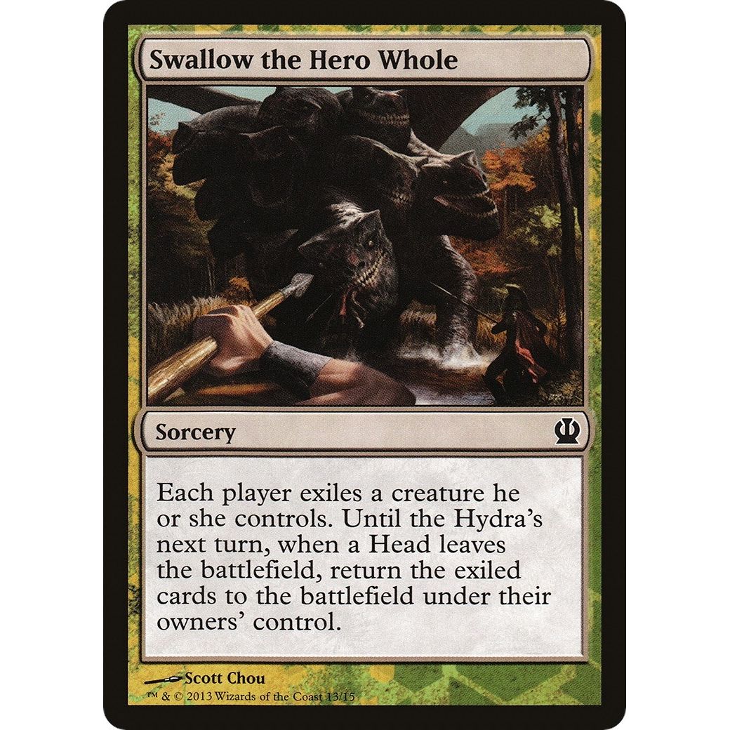 Image for Swallow the Hero Whole (13) (HERO) - Magic: The Gathering