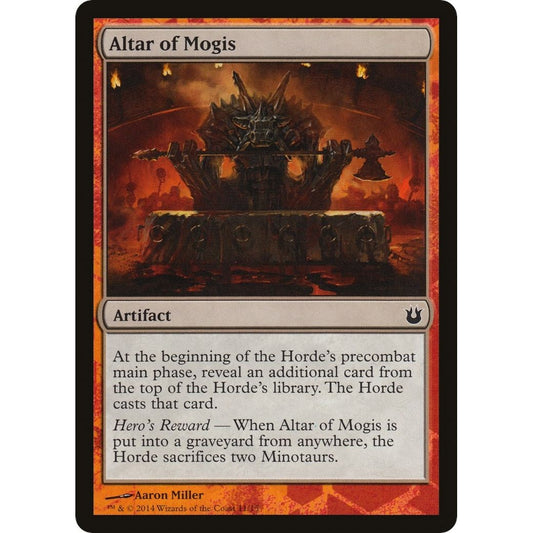 Image for Altar of Mogis (11) (HERO) - Magic: The Gathering