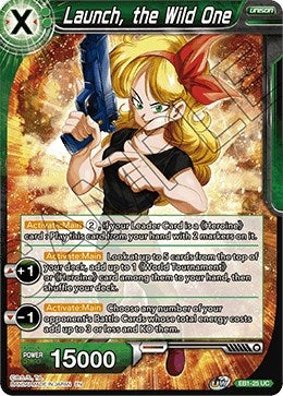Image for Launch, the Wild One (EB1-25) (EB-01) - Dragon Ball Super: Masters