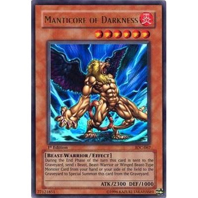 Image for Manticore of Darkness (IOC-067) (IOC) - YuGiOh