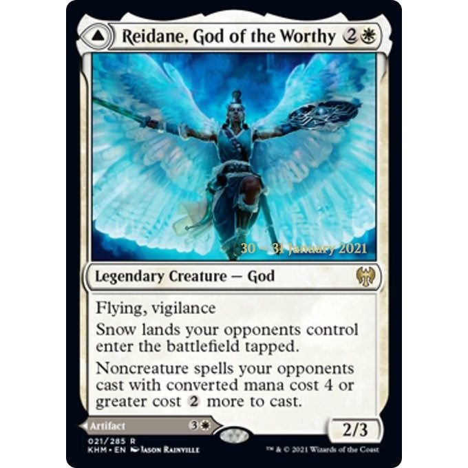 Image for Reidane, God of the Worthy (21) (PRE) - Magic: The Gathering