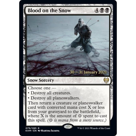 Image for Blood on the Snow (79) (PRE) - Magic: The Gathering