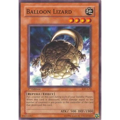 Image for Balloon Lizard (IOC-072) (IOC) - YuGiOh
