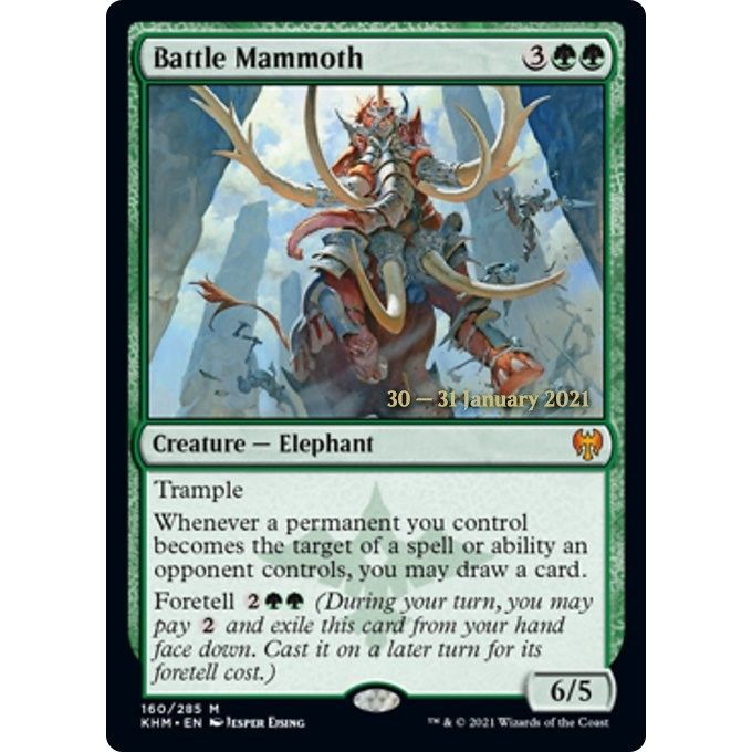 Image for Battle Mammoth (160) (PRE) - Magic: The Gathering