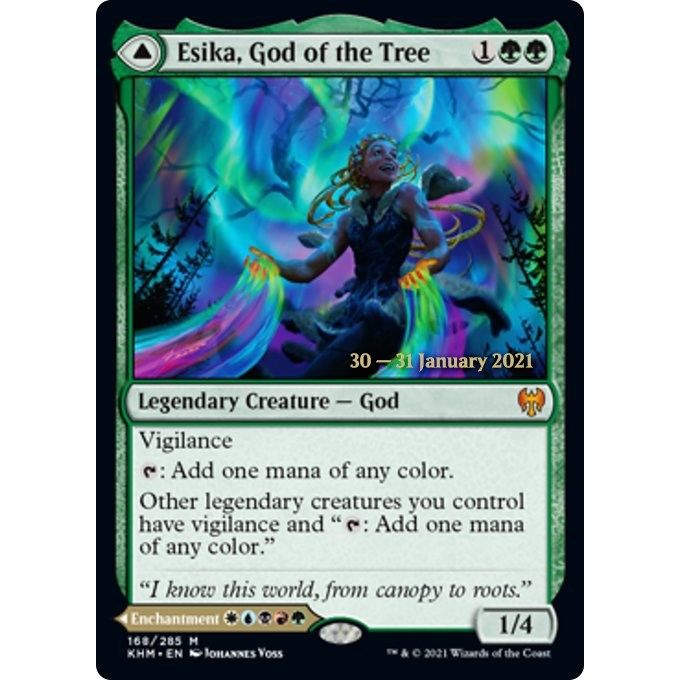 Image for Esika, God of the Tree (168) (PRE) - Magic: The Gathering