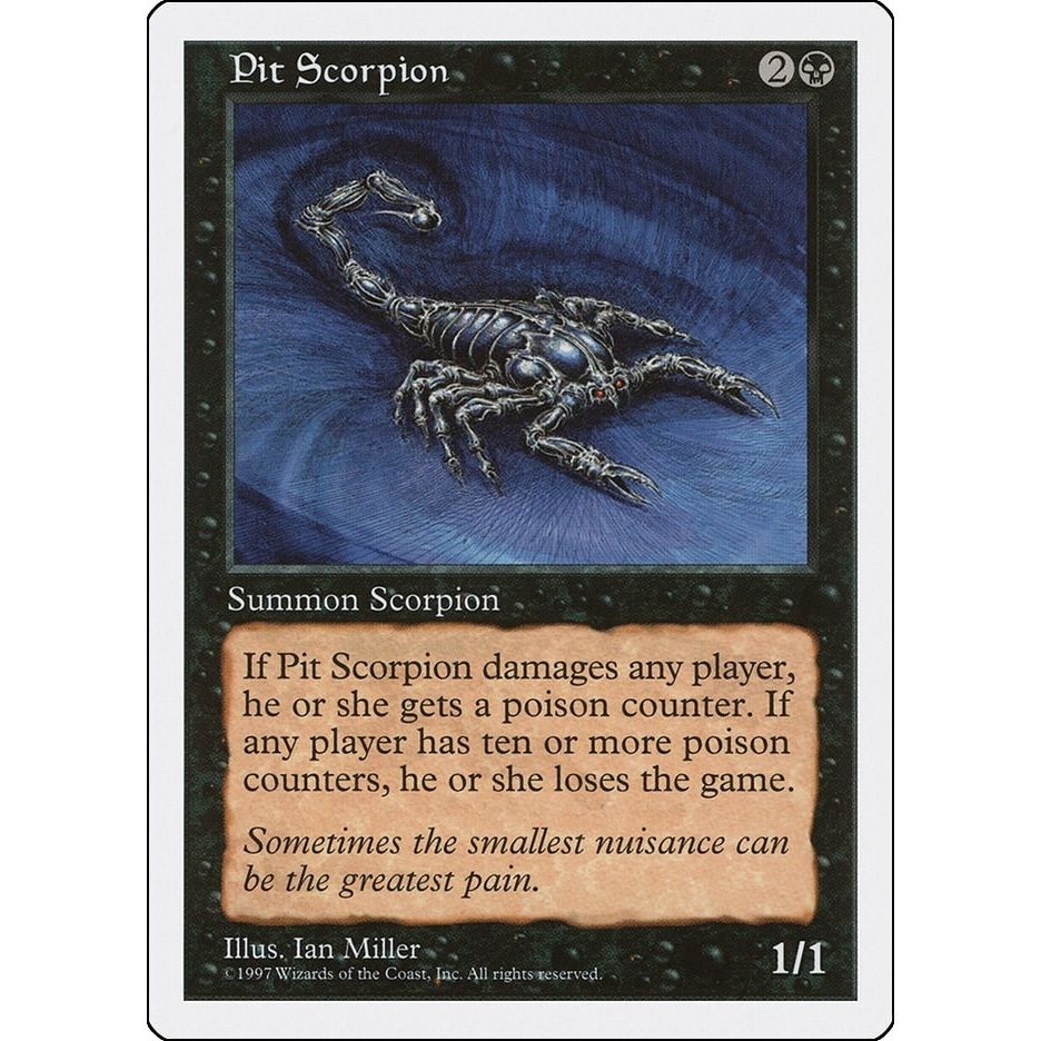 Image for Pit Scorpion (5ED) - Magic: The Gathering