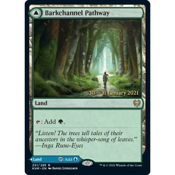 Image for Barkchannel Pathway (251) (PRE) - Magic: The Gathering