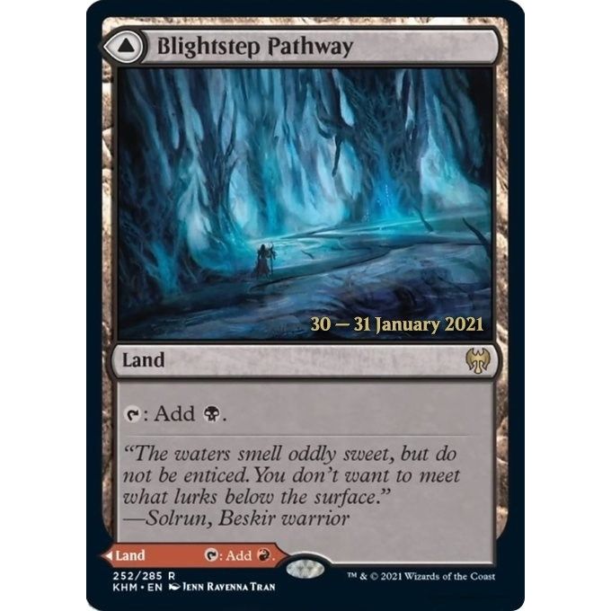 Image for Blightstep Pathway (252) (PRE) - Magic: The Gathering