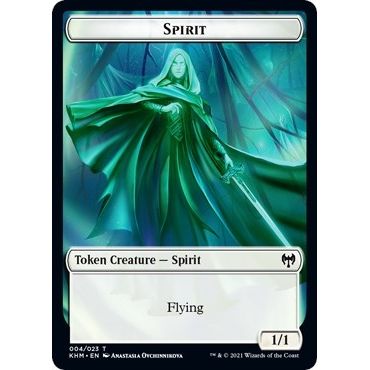 Image for Spirit Token (4) (KHM) - Magic: The Gathering