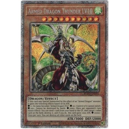 Image for Armed Dragon Thunder LV10 (Starlight Rare) (BLVO-EN001) (BLVO) - YuGiOh