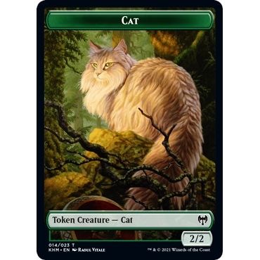 Image for Cat Token (14) (KHM) - Magic: The Gathering