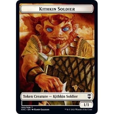 Image for Kithkin Soldier // Pegasus Double-Sided Token (2 // 3) (KHC) - Magic: The Gathering