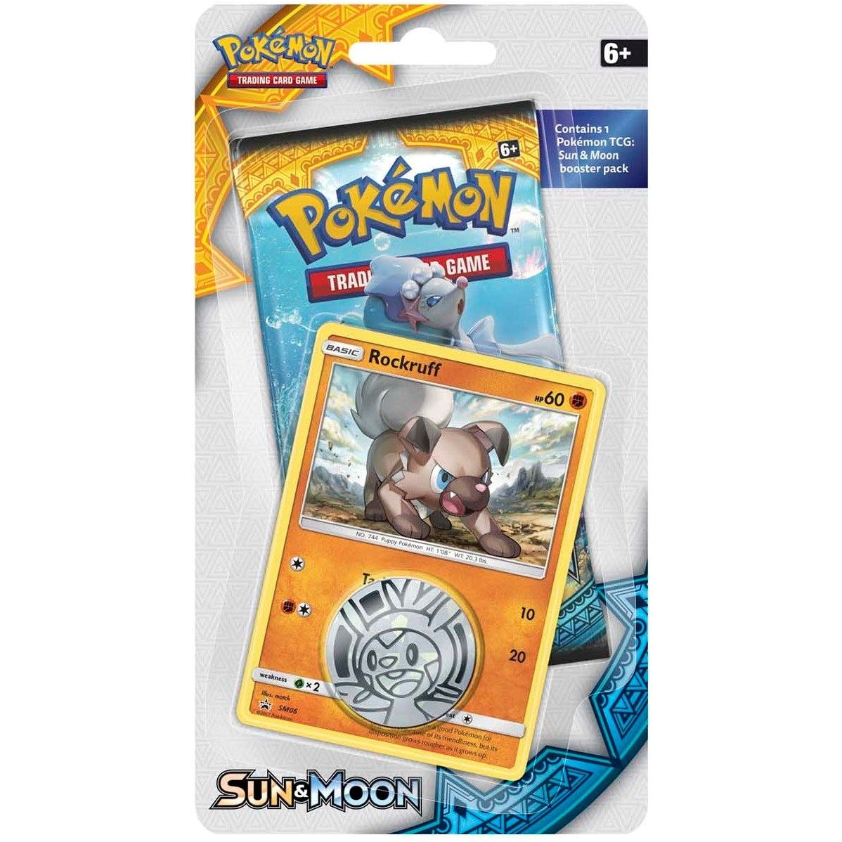 Image for Sun & Moon Single Blister Pack [Rockruff] - Pokemon