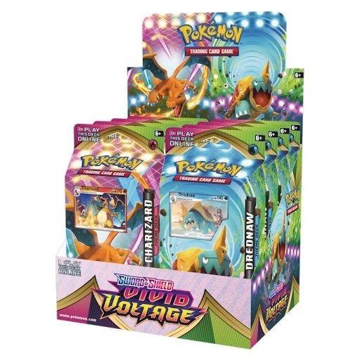 Image for Vivid Voltage Theme Deck Display - Pokemon