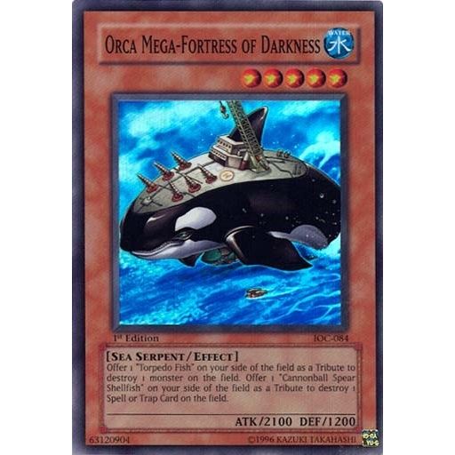 Image for Orca Mega-Fortress of Darkness (IOC-084) (IOC) - YuGiOh