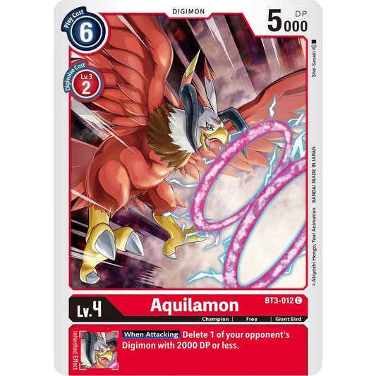 Image for Aquilamon (BT3-012 C) (BT01-03B) - Digimon Card Game